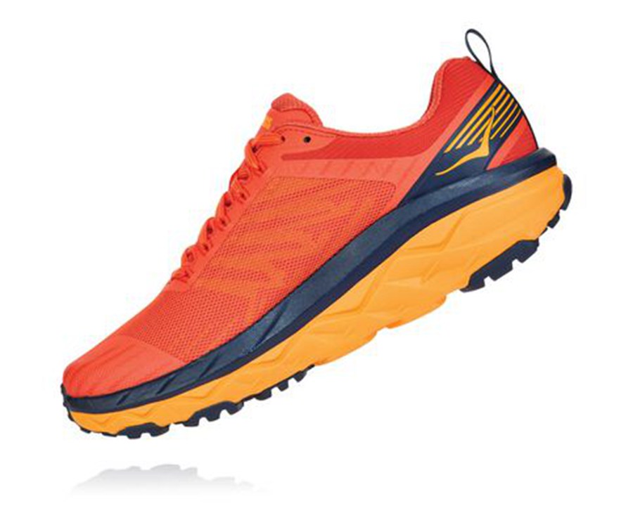 Hoka One One Trailove Tenisky Panske Červené - Challenger ATR 5 - 69208-CUGH